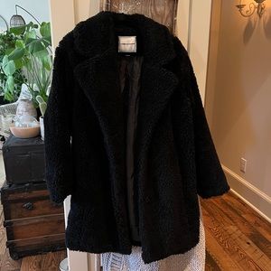 American Eagle Shearling Faux Fur Coat